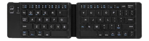 Teclado Inalámbrico Bluetooth Plegable Portátil Delgado De