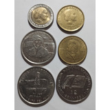 Lote #6 Monedas Argentinas Conmemorativas 