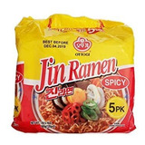 Ottogi Jin Ramen Picante 5 Paquetes