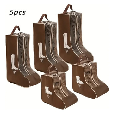 Set De 5 Bolsas Para Zapatos Con Funda Para Botas