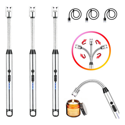 3pcs Usb Encendedor Eléctrico Recargable De Cocina Multiusos | MercadoLibre
