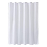 Cortinas De Baño De Tela Negra Impermeable 180 X 180 Cms 