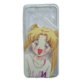 Carcasa Compatible Xiaomi Redmi Note 8, Diseño Sailor Moon