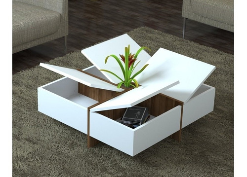 Mesa Ratona De Centro Moderna Living  Fabrica Mr-212