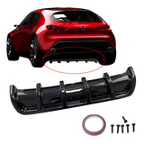 Difusor Trasero 6 Aletas Universal Auto Spoiler Bumper Sport