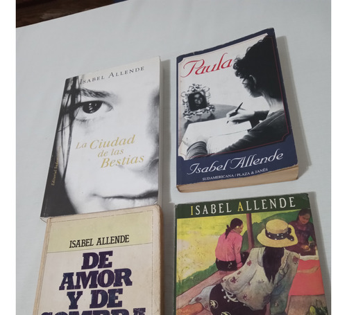 Isabel Allende Lote X4 La Ciudad De Las Bestias De Amor Y De