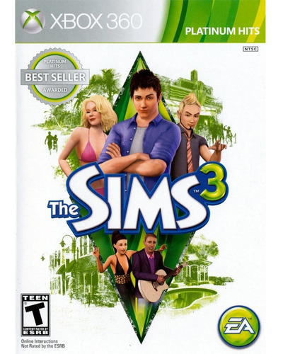 The Sims 3  Xbox 360 Nuevo Blakhelmet E