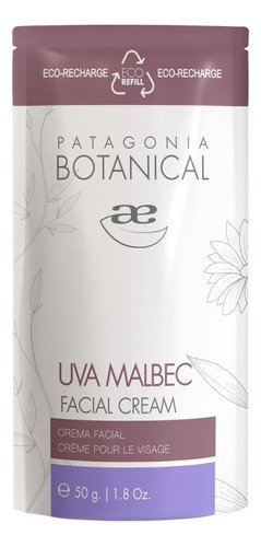 Uva Malbec - Refill - Cream - Crema Facial - Idraet Recoleta