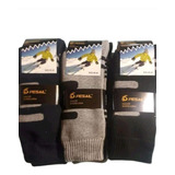 12 Calcetines Gruesos Invierno Hombre