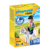 Playmobil 123 70410 Niño Con Pony