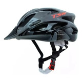 Capacete Ciclismo Tsw Raptor 2 C/led E Viseira Mtb Speed Bike