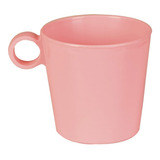 Set X24 Tazas Jarro Mug Plastico Para Niños Colores Pasteles