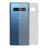 Película Fibra Carbono Traseira Samsung Galaxy S10