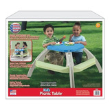 Mesa De Picnic Para Interiores/exteriores, Mesita Para Niños