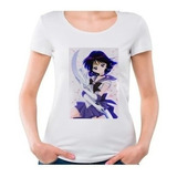 Camiseta Sailor Saturn Anime Japonês Moon