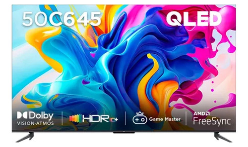 Smart Tv 50 Tcl 4k Qled Android L50c645