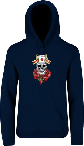 Sudadera Hoodie Guns And Roses Mod. 0118 Elige Color