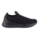 Zapatillas Kioshi Bokeh Comodas Full Negro Talles #35 A #40