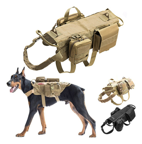 Chaleco Táctico Perro Pechera Militar Coraza De Camuflaje