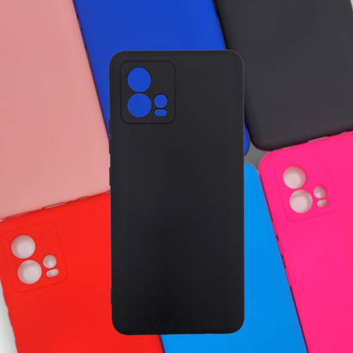 Funda Silicona Con Felpa + Hidrogel Matte Para Motorola G72