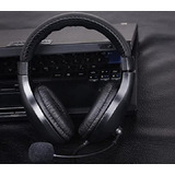 Audifonos Gamers Salar A566n Ps4 Con Microfono Estereo Color Negro