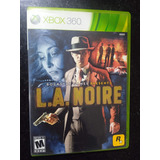 L.a. Noire Xbox 360 Original 