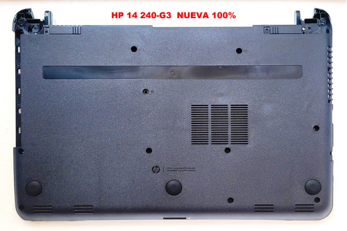 Carcasa Inferior Base Hp 14 240-g3 14-r002la  N/p:757598-001