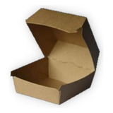 Estuche Hamburguesa Biodegradable Mega Caja X 130u. Carton