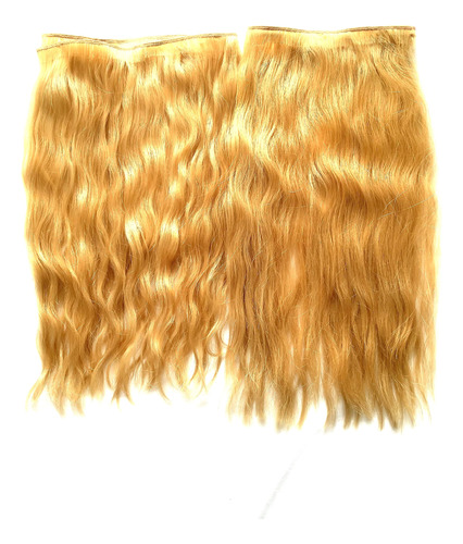 1/2 Metro Cortina Cabello Natural 45 Cms De Largo Premiun