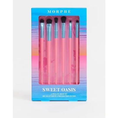 Morphe Set De 6 Brochas De Ojos - Sweet Oasis - Original Rosa | Envío gratis