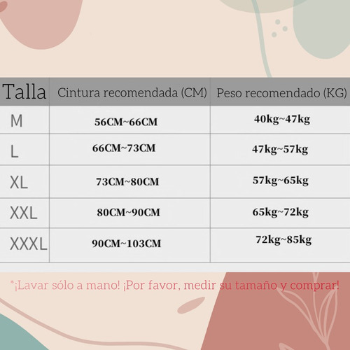 Calzón Con Faja Postparto/postcesárea, 3 Piezas