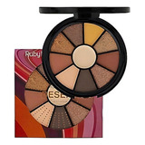Minipaleta Con 09 Sombras Y 01 Imprimador Ruby Rose Hb-9986 Desert Eye Shadow Color