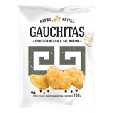 Papas Fritas Gauchitas Pimienta Negra 100grs