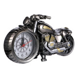 1 Reloj Despertador Retro Con Forma De Motocicleta .