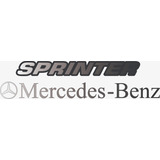 Emblema Adesivo Sprinter + Mercedes Benz+ Frete Barato