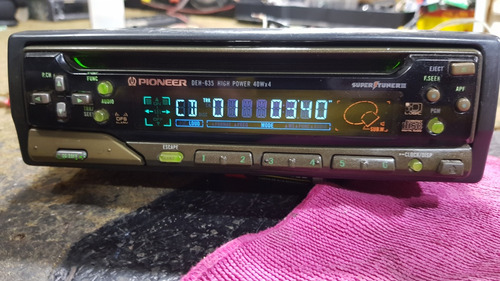 Rádio Toca Cd Pioneer Deh 635 Em Raríssimo Estado Mto Novo 