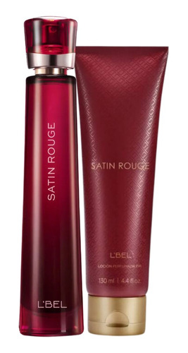 Satin Rouge Para Dama X2 L'bel