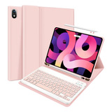 Funda Con Teclado Abeifan / Para iPad 10.9 / Pink