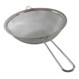 Peneira Inox 24cm Cozinha Polvilhar Coar Escorrer Massas