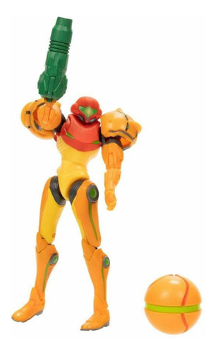 Metroid Figura Samus Con Morfosfera Metroid Muñeco