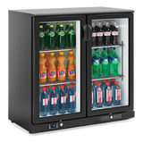Refrigerador Serie Back Bar 2 Puertas-cristal Infrico Erv25c