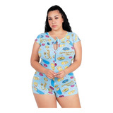 Pijama Mujer Enterizo Talla Xl