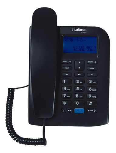 Telefone Com Identificador De Chamadas Tc 60 Id Intelbras