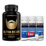 Minoxidil Kirkland 5% Solución Tópica 3 Meses + Alpha Beard