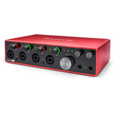 Placa De Sonido Focusrite Scarlett 18i8 Interface Usb 3 Gene