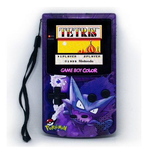 Game Boy Color Pantalla Ips + Mod Batería Usb-c Nintendo Gbc