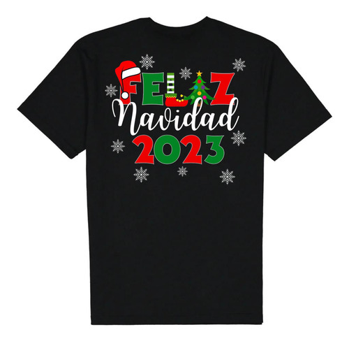 Camiseta Divertida Navidad 2023- Playera Familia Pijamas