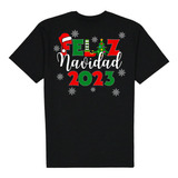 Camiseta Divertida Navidad 2023- Playera Familia Pijamas