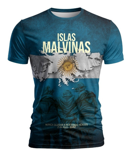 Remera Malvinas Argentinas Mod 8