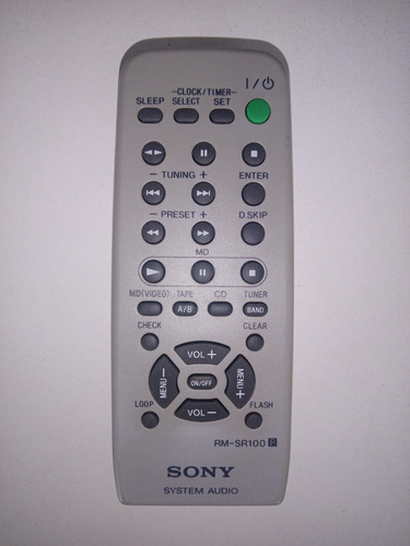 Control Remoto Rm-sr100 Minicomponente Sony Mhc